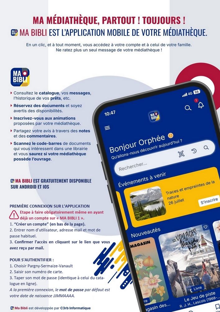 Application MA BIBLI 2